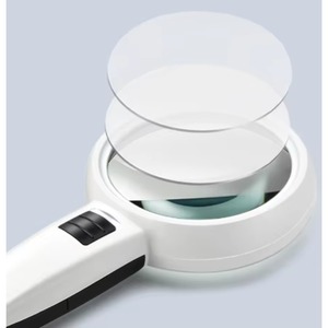 14X Loupe Magnification Hasting Loupe Mini Optical Glass Triplet Lens Stainless Steel Body W/ Foldaway Pocket Design Stamp & Coi - Product Image 5
