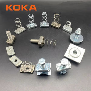 Écrou à ressort pour profilé en acier galvanisé inoxydable M8 M10 M12, prix d'usine - Product Image 5