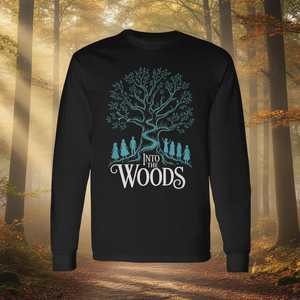 Camiseta de manga larga Into The Woods con diseño de teatro musical de Broadway - Product Image 3