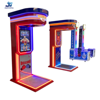 Machine de boxe électronique à monnayeur pour jeu d'arcade de frappe, modèle ultime de puissance de coup, pour divertissement de rue