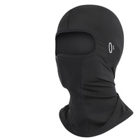 Cagoule d'été en soie glacée avec trou pour lunettes, maille respirante, protection UV, couvre-visage et cou intégral, doublure de casque pour moto, cyclisme et sports