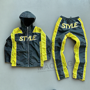 Мужской спортивный костюм с нейлоновой молнией - Product Image 2