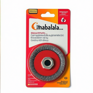 แปรงลวดเหล็กแบบลูกฟูก M14 สำหรับขัดโลหะ - Product Image 2