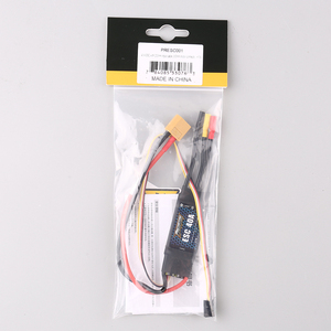 ESC sin Escobillas FMS Predator 40A para Modelo de Aeronave, Configuración BEC 3A con Función de Empuje Inverso, Piezas y Accesorios RC - Product Image 2