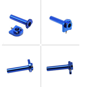 Puños de acelerador para motocicleta anodizados y mecanizados por CNC con opciones de logotipo personalizado - Product Image 4