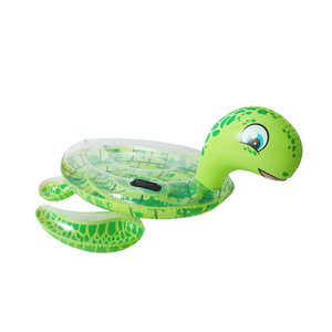 Bouée gonflable tortue de <span class=keywords><strong>mer</strong></span> avec poignées robustes pour piscine - Product Image 5