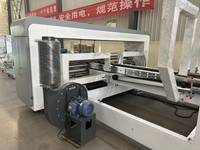 Machine plieuse-colleuse et agrafeuse entièrement automatique pour boîtes en carton, machine à coller les cartons, machine plieuse-colleuse pour cartons en carton