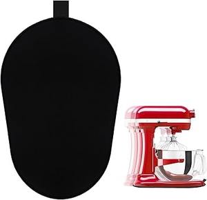 Tapis coulissant personnalisé avec logo pour batteur sur socle <span class=keywords><strong>KitchenAid</strong></span>, avec organiseurs de câbles pliables pour appareils <span class=keywords><strong>KitchenAid</strong></span> de 5 à 8 litres - Product Image 1