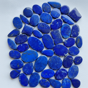 Lapislázuli natural Mezcla de formas Piedra preciosa suelta de excelente calidad Lo mejor para la fabricación de joyas con perforación libre - Product Image 1