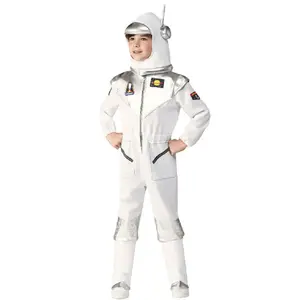 儿童万圣节嘉年华职业角色扮演服装儿童宇航员飞行员角色扮演飞行服装