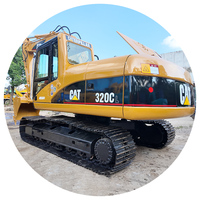 Excavatrice Cat 320 Cl d'occasion |   Modèle 20 tonnes avec système hydraulique avancé et mode Eco, certifié CE, meilleur prix pour la construction