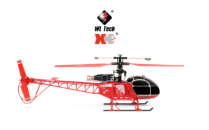 Máy bay trực thăng điều khiển động cơ bàn chải kép RTF 2.4G 4CH Máy bay trực thăng điều khiển Chiều cao cố định máy bay không người lái V915-A Máy bay trực thăng Wltoys - Product Image 2