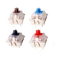 Fournisseur d'or Interrupteur de clavier mécanique à bouton-poussoir 10mA 12V 80 millions de cycles GT02 RoHS REACH pour