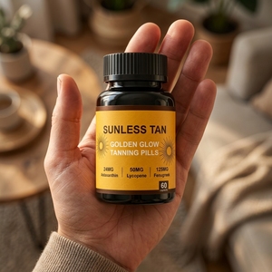 Complément de <span class=keywords><strong>bronzage</strong></span> en gros Astaxanthine Antioxydant pour un <span class=keywords><strong>bronzage</strong></span> naturel et sain <span class=keywords><strong>sans</strong></span> exposition au <span class=keywords><strong>soleil</strong></span> 60 Capsules - Product Image 4