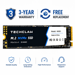 Large Capacity Internal New M.<strong>2</strong> NVMe PCIe 3.0 SSD 2200MB/s Read Speed for High-Volume Data Storage - Product Image 3