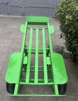 Chariot de transport robuste certifié CE pour châteaux gonflables de 600 kg, idéal pour la location d'équipements événementiels à prix compétitif