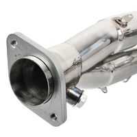 Collecteur d'échappement exclusif transfrontalier en acier inoxydable pour Honda Civic Si SiR 2002-2005 et Acura RSX Base 2.0L 2002-2006