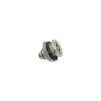 Serrure à came à quart de tour Hengsheng Ms705, serrure à noyau rond, acier inoxydable 316L, anti-corrosion et étanche