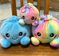 Nouvel Arrivage : Jouet en Peluche Mignon en Forme de Ravioli avec Cuiseur Vapeur, Peluche Douce et Moelleuse Anti-Stress