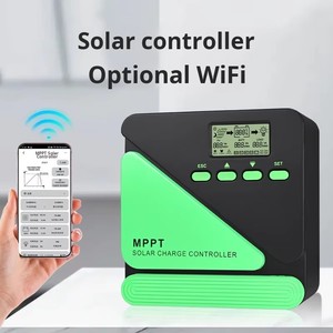Contrôleur de charge <span class=keywords><strong>solaire</strong></span> MPPT portable VoltEra 10A 20A avec port USB et affichage LCD de l'alimentation de la <span class=keywords><strong>batterie</strong></span>, compatible avec les panneaux solaires <span class=keywords><strong>12V</strong></span> <span class=keywords><strong>24V</strong></span> - Product Image 6