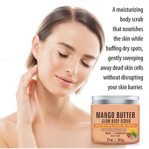 Exfoliante Corporal Personalizado, Elimina la Piel Muerta, Exfolia <span class=keywords><strong>Sin</strong></span> Resecar, Hidrata y Limpia, Exfoliante de Mango y <span class=keywords><strong>Sal</strong></span> - Product Image 4