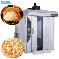 Nouvel équipement de boulangerie industrielle, four rotatif à 16 plateaux pour la cuisson de gâteaux et de produits de boulangerie à base de noix