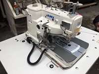Japon JUKIs MEB-3200 Haute Vitesse Ordinateur-contrôlée Oeillet Buttonholing Machine À Coudre Industrielle Machine