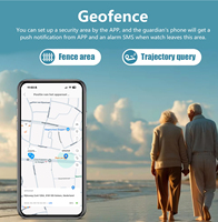 Jam Tangan GPS Anak 4G Tombol SOS Panggilan Dua Arah Pelacakan Waktu Nyata Geofence IP67 Tahan Air Daya Tahan Lama untuk Anak-anak