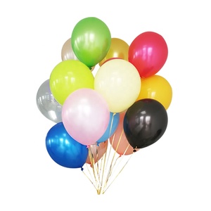 Ballons en latex de caoutchouc de qualité supérieure, nouvelle arrivée, 12 pouces, forme ronde, col long, arc-en-ciel, assortis, pour décoration murale de fête - Product Image 3