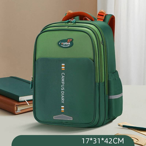 New Simple Fashion Schoolbag Students Light Large Capacity Easy to Receive Load Reduction Quality Backpack - Product Image 6