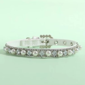 Accessori per animali domestici collare per cani anello per collo con diamanti d'acqua strass gioiello collana per gatti piccoli cani medi collo anello gioielli collari - Product Image 3