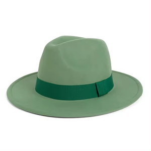 Chapeau en feutre de laine pliant portable polyvalent avec logo imprimé personnalisé - Product Image 5