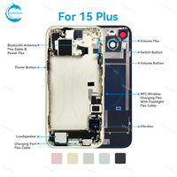 Boîtier de smartphone STAROZON en direct d'usine pour iPhone 15 Plus Pro Max, coque arrière sans batterie