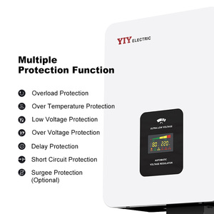 AVR 5KVA 10KVA 15kVA một pha đầu vào 80-260V động cơ servo tự động điều chỉnh điện áp/ổn định 220V/110V - Product Image 2