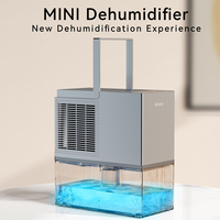 Nouveautés Tendances 2025 – Mini Déshumidificateur Intelligent Portable 1600 ml à Couleur Personnalisable pour Maison, Chambre et Placard