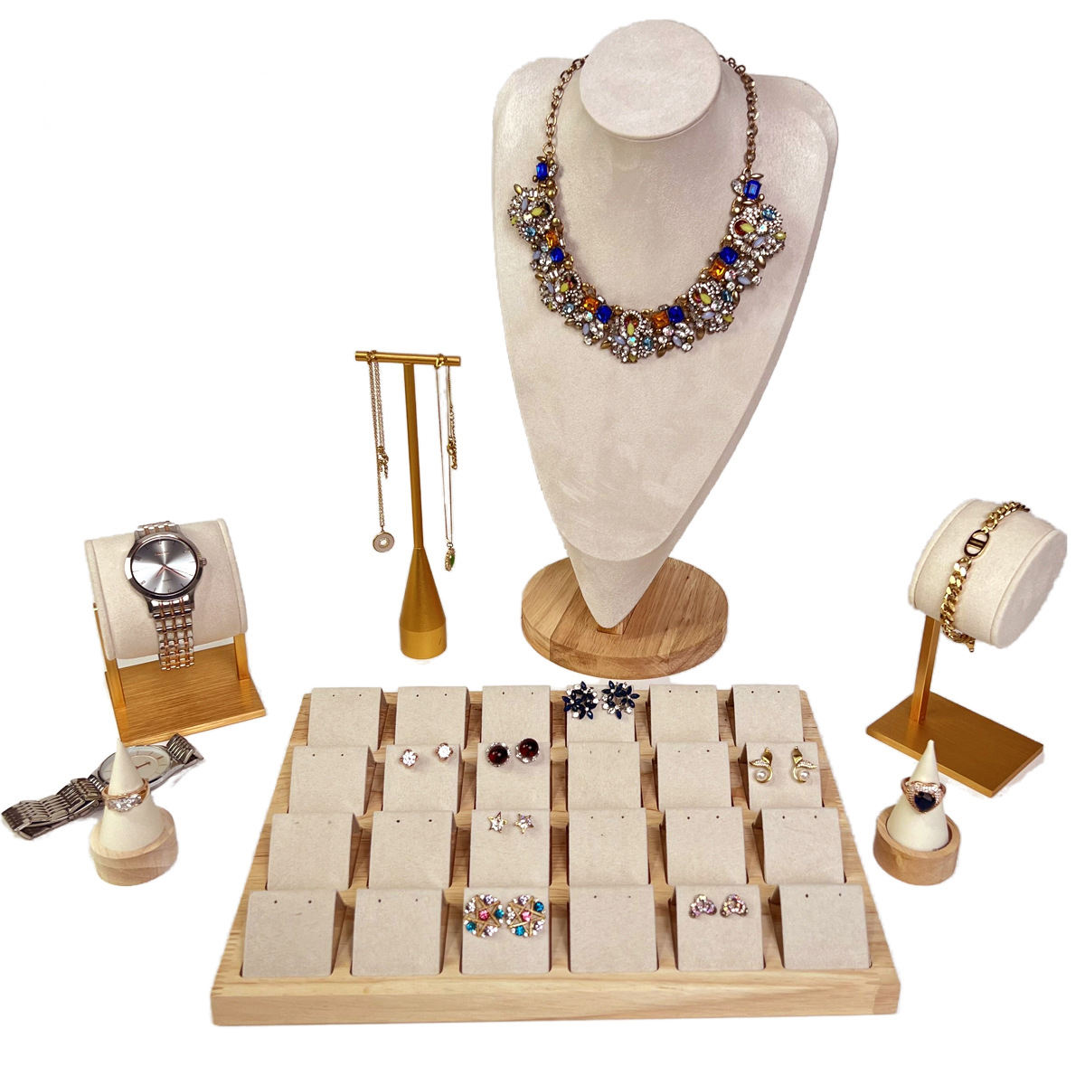 Factory Stock Wholesale Ring Earring Necklace Bangle Watch Jewelry