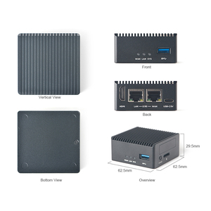 NanoPi R76S OpenWrt RK3576 Mini Router Octa-Core SBC Placa de Desarrollo con Doble Ethernet Gigabit de 2.5G - Product Image 3