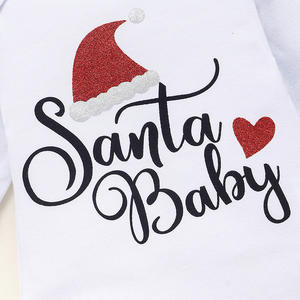 Conjuntos de Ropa Navideña para Niños, Traje de Santa Claus Unisex para Bebés, Mono Lindo para Bebés, Venta al por Mayor - Product Image 3
