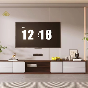 Soporte <span class=keywords><strong>de</strong></span> TV y Mueble <span class=keywords><strong>de</strong></span> Pared <span class=keywords><strong>de</strong></span> Lujo Totalmente Personalizados, Diseño 1 a 1, Soporte para Marcas <span class=keywords><strong>de</strong></span> Armarios y Clientes <span class=keywords><strong>de</strong></span> Proyectos - Product Image 1