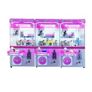 Machine à pincettes mini arcade BaiHui Factory pour petites poupées, à monnayeur, en acrylique et plastique - Product Image 5