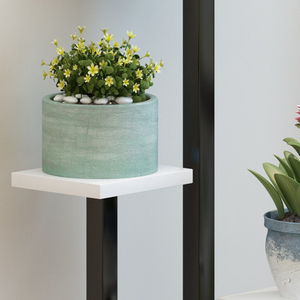 Haushalts Eisen Blumen ständer für Wohnzimmer Bacolny Blumentopf Rack <span class=keywords><strong>Multi</strong></span> Layer Boden Organizer Montage Lager regal - Product Image 4