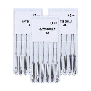 Lime endodontiche dentali in acciaio inossidabile alesatrice per pigiate/cancelli a planata trapano a canale radicolare a spirale 28/32MM #1-#6 - Product Image 6