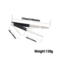Pince à tabac à chicha manuelle en acier inoxydable, design moderne, avec poignée ergonomique