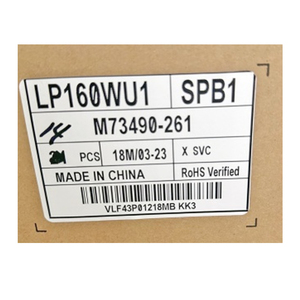 1000:1 LP160WU1-SPD1/H1/B1 16.0 "No Touch 16:10 Laptop LCD ekranı modül 1920*1200 WLED EDP 30 Pins 65% SRGB 300 Cd/<span class=keywords><strong>m</strong></span>² - Product Image 3