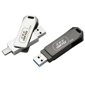 Otg Usb Flash Drive 16Gb 32Gb Cle Memory Sticks Opslag Met Behulp Van 64Gb 128Gb Pen Drive