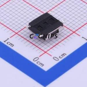 TSA623G34-250 Tactile Switch SMD-4P,6.2x6.2mm Switch Single Pole Single Throw Round Button 2.5N Vertical Mount - Product Image 2