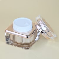 Flacon pompe de luxe en acrylique recyclable et écologique pour emballage de soins personnels – Remise directe usine