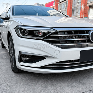 For Volkswagen Sagitar Jetta MK7 2019-2021 Front Bumper Spoiler Fog Lamp Cover Air Knife <b>Splitter</b> Body Kit - Product Image 6