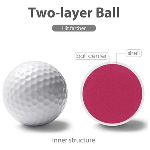 ลูกกอล์ฟสำหรับการแข่งขันและฝึกซ้อมแบบขายส่ง พร้อมโลโก้สั่งทำได้ - Product Image 2