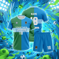 Maillots de football personnalisés d'inspiration brésilienne, technologie anti-humidité, graphismes uniques, uniformes d'équipe respirants, ensembles de football élégants